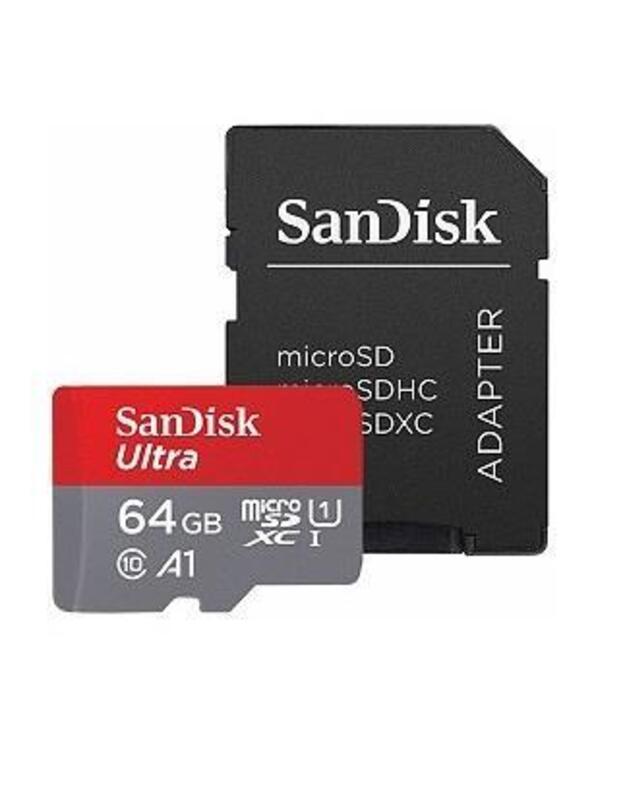 MEMORY MICRO SDXC 64GB UHS-I/W/A SDSQUAB-064G-GN6MA SANDISK