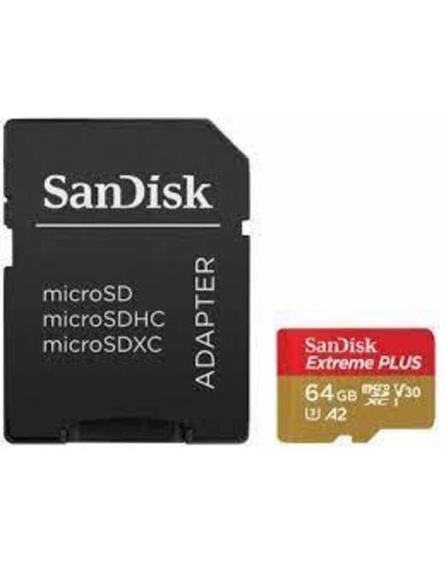 MEMORY MICRO SDXC 64GB UHS-I/W/A SDSQXBU-064G-GN6MA SANDISK