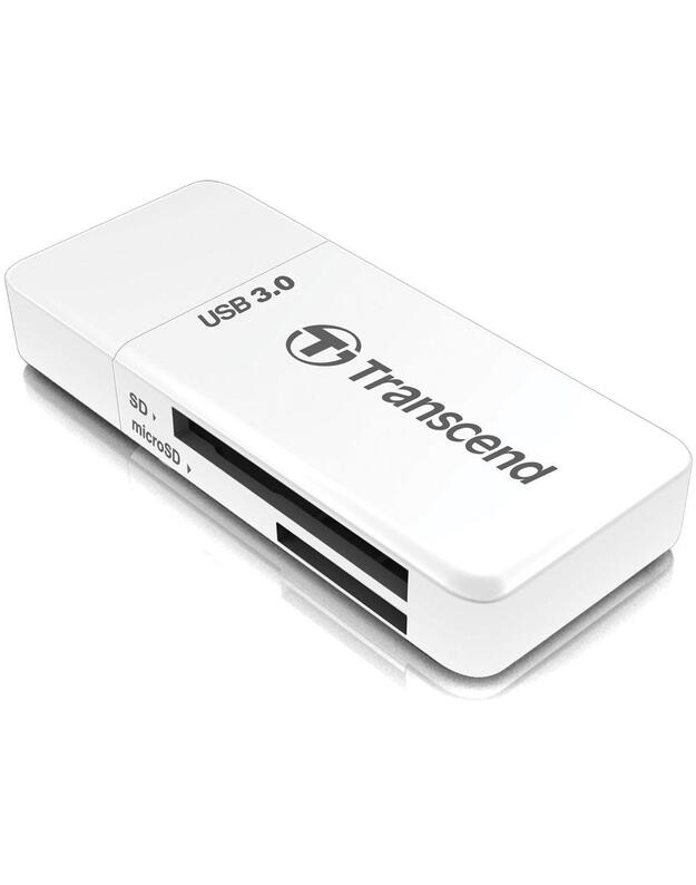 MEMORY READER FLASH USB3.1/WHITE TS-RDF5W TRANSCEND