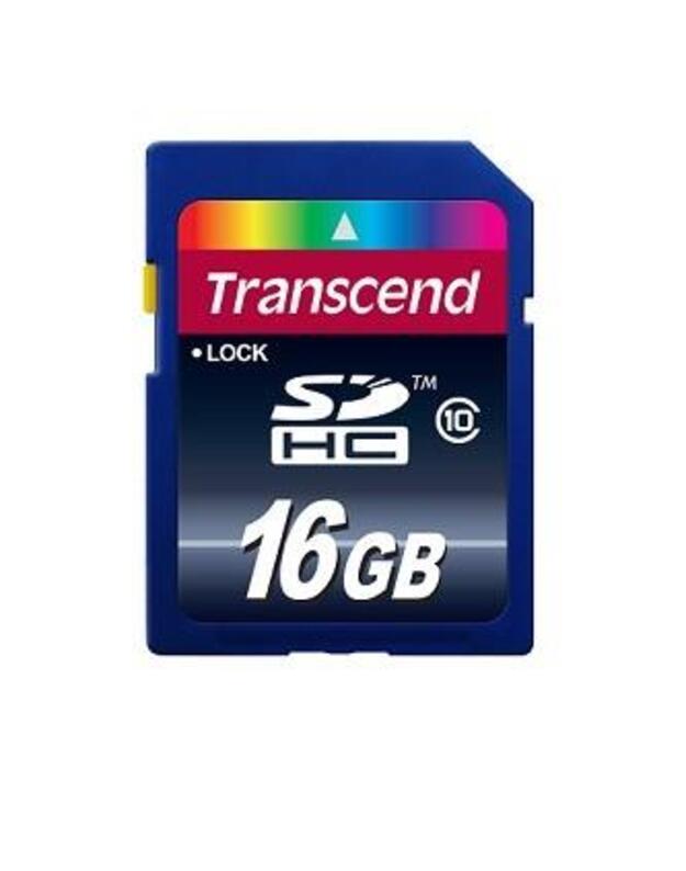 MEMORY SDHC 16GB/CLASS10 TS16GSDHC10 TRANSCEND