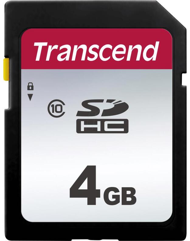 MEMORY SDHC 4GB C10/TS4GSDC300S TRANSCEND