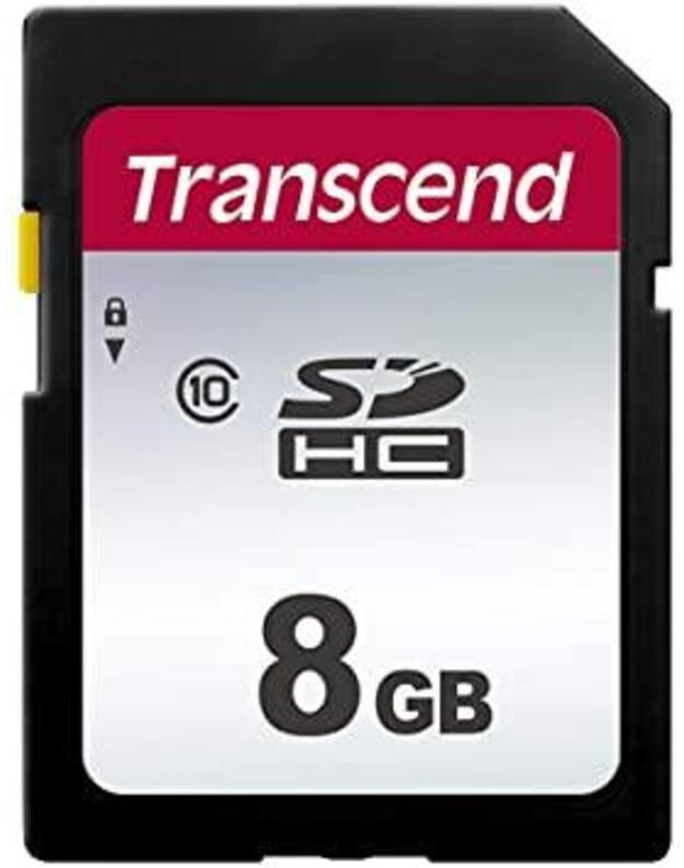 MEMORY SDHC 8GB C10/TS8GSDC300S TRANSCEND