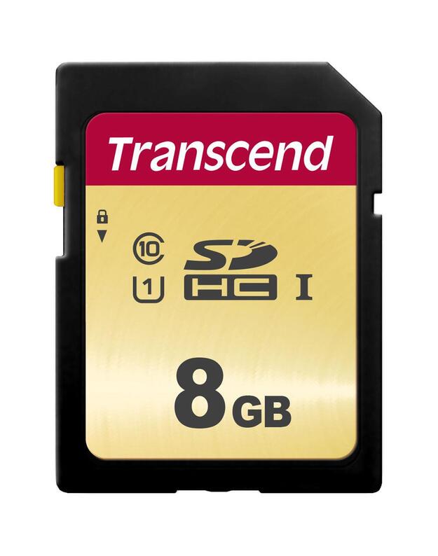 MEMORY SDHC 8GB UHS-I/TS8GSDC500S TRANSCEND