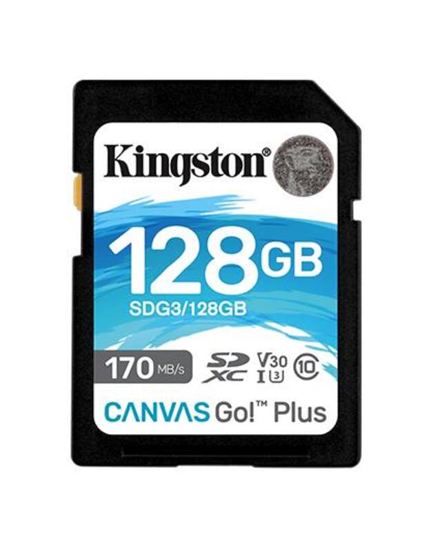 MEMORY SDXC 128GB UHS-I/SDG3/128GB KINGSTON