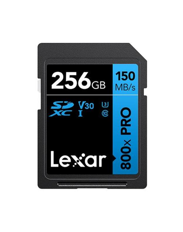 MEMORY SDXC 256GB UHS-I/LSD0800P256G-BNNNG LEXAR