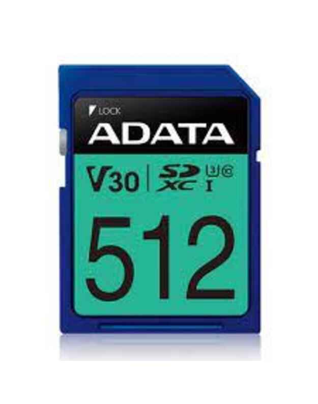 MEMORY SDXC 512GB V30/ASDX512GUI3V30S-R ADATA