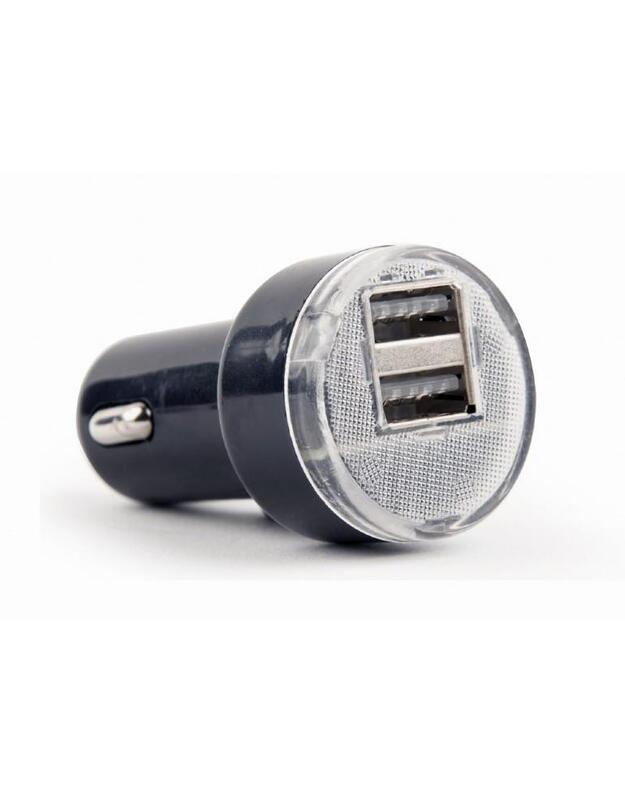 MOBILE CHARGER CAR USB2/EG-U2C2A-CAR-02 GEMBIRD