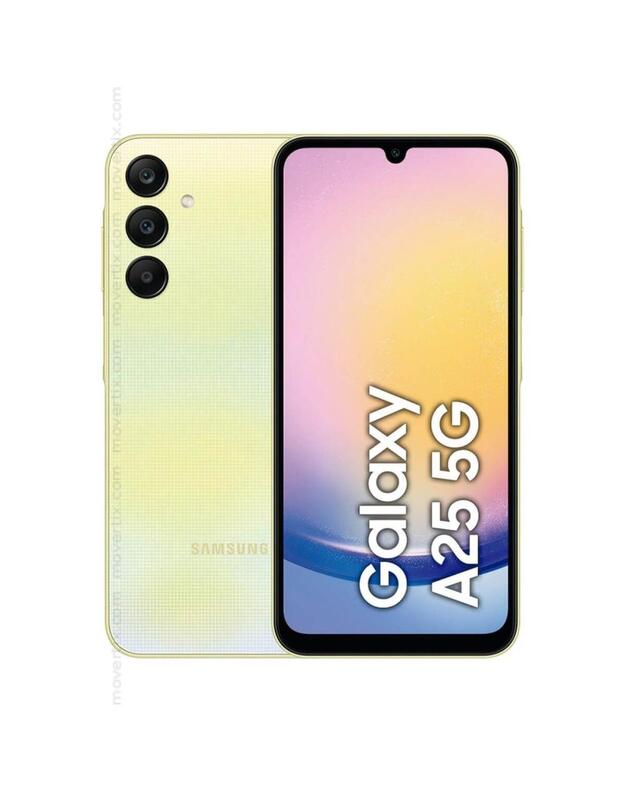 MOBILE PHONE GALAXY A25 5G/128GB YELLOW SM-A256B SAMSUNG