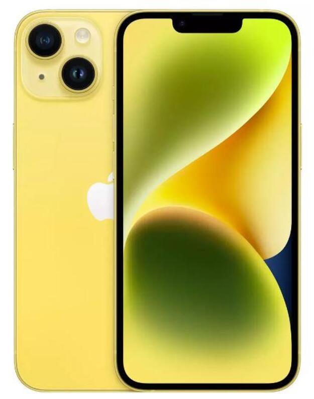 MOBILE PHONE IPHONE 14/128GB YELLOW MR3X3 APPLE