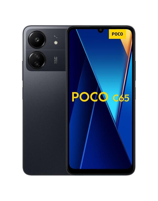 MOBILE PHONE POCO C65/6/128GB BLACK MZB0FKVEU POCO