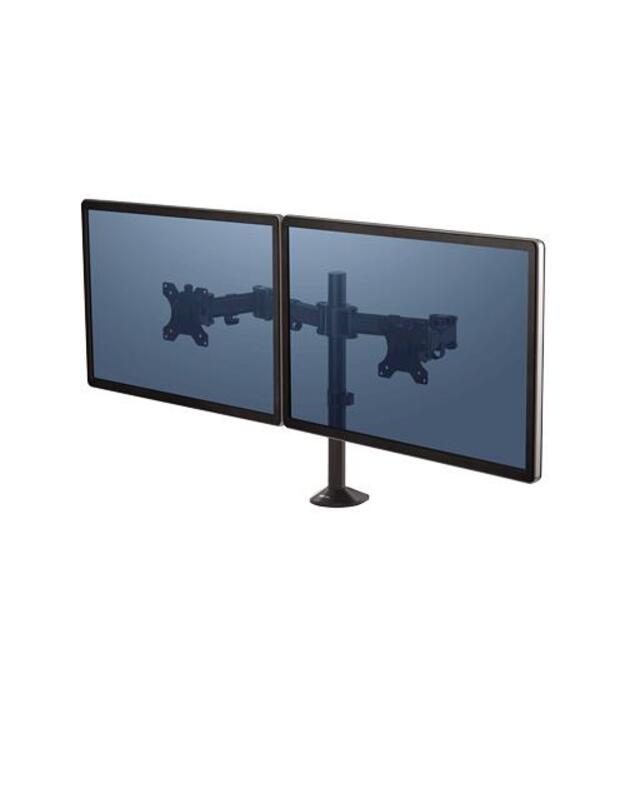 MONITOR ACC ARM DUAL REFLEX/BLACK 8502601 FELLOWES