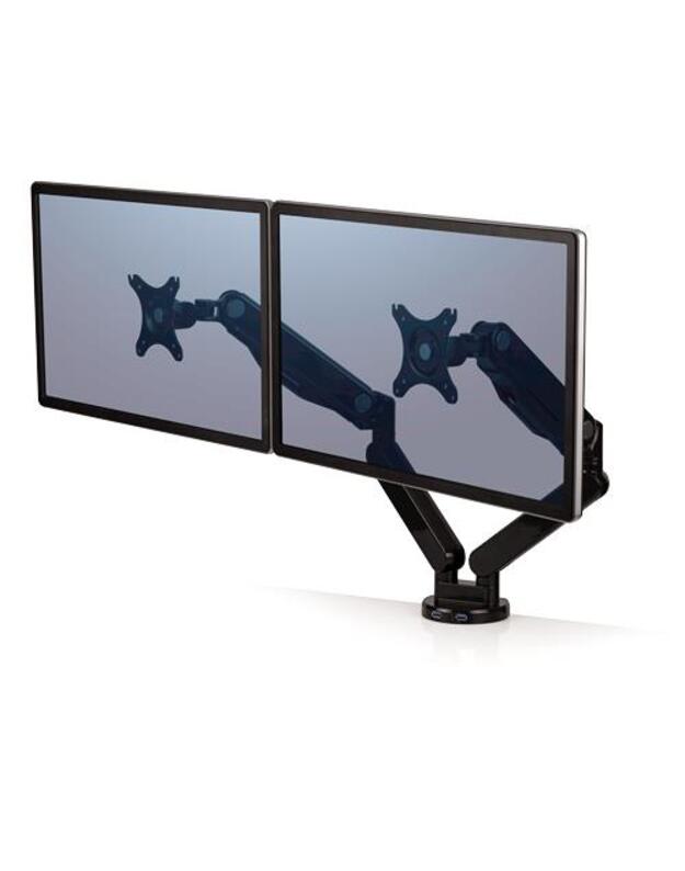 MONITOR ACC DESK MOUNT DUAL/PLATINIUM 8042501 FELLOWES