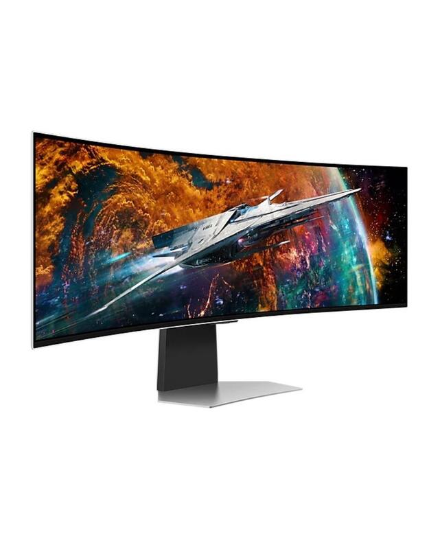 Monitor|SAMSUNG|Odyssey G9 G95SC|49 |Gaming/Smart/Curved|Panel OLED|5120x1440|32:9|240Hz|0.03 ms|Speakers|Height adjustable|Tilt|Colour Silver|LS49CG950SUXDU