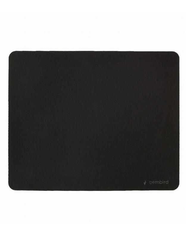 MOUSE PAD CLOTH RUBBER/BLACK MP-S-BK GEMBIRD