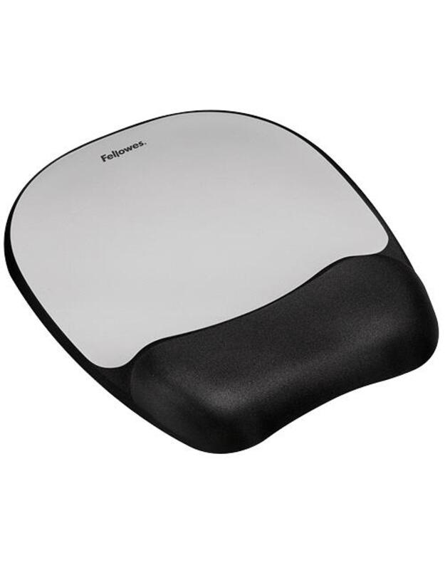 MOUSE PAD MEMORY FOAM/SILVER STREAK 9175801 FELLOWES