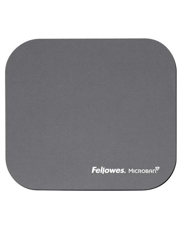 MOUSE PAD MICROBAN/SILVER 5934005 FELLOWES