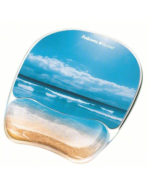 MOUSE PAD PHOTO GEL/SANDY BEACH 9179301 FELLOWES