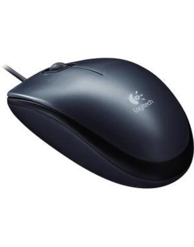 MOUSE USB OPTICAL M100/BLACK 910-005003 LOGITECH