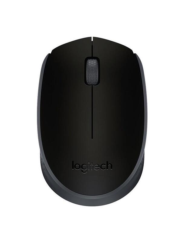 MOUSE USB OPTICAL WRL B170/BLACK 910-004798 LOGITECH