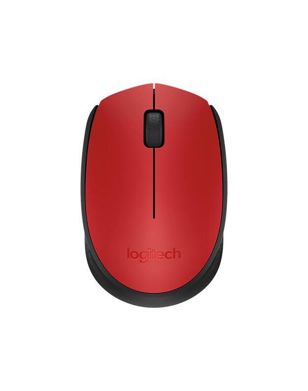 OPTINĖ USB PELĖ WRL M171/RED 910-004641 LOGITECH