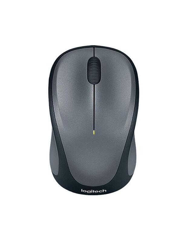 MOUSE USB OPTICAL WRL M235/GREY 910-002201 LOGITECH