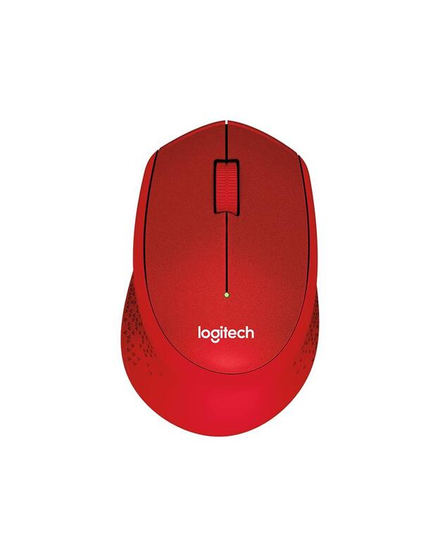 MOUSE USB OPTICAL WRL M330/SILENT RED 910-004911 LOGITECH