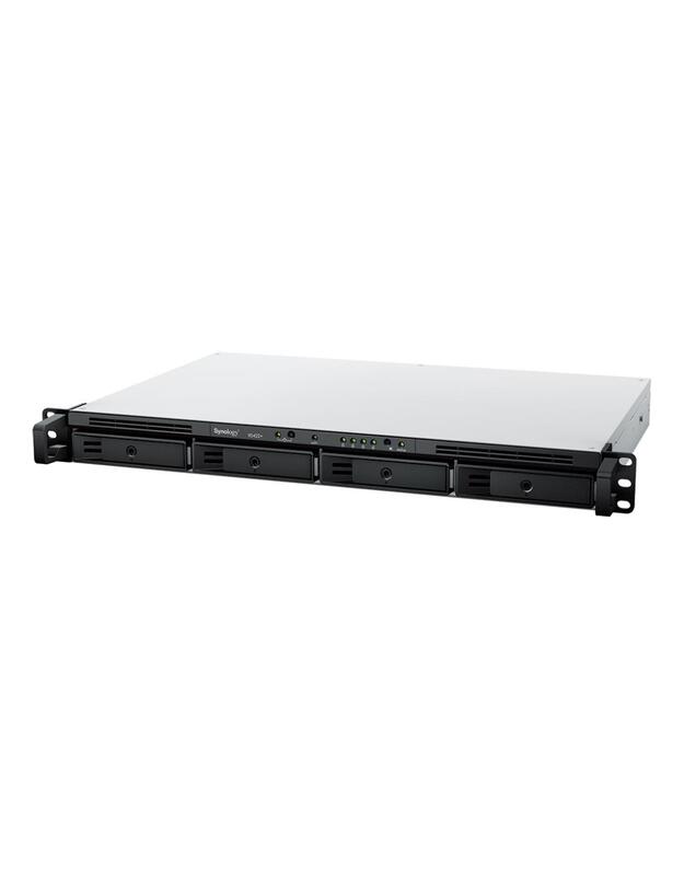 NAS STORAGE RACKST 4BAY 1U/NO HDD USB3 RS422+ SYNOLOGY