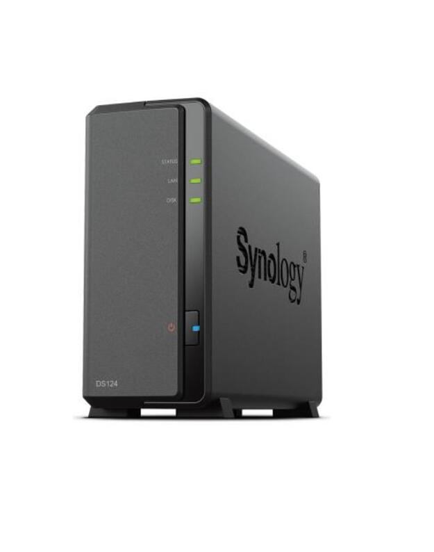 NAS STORAGE TOWER 1BAY/NO HDD DS124 SYNOLOGY