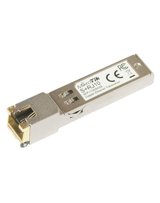 NET MODULE 10GBE RJ45 SFP+/S+RJ10 MIKROTIK