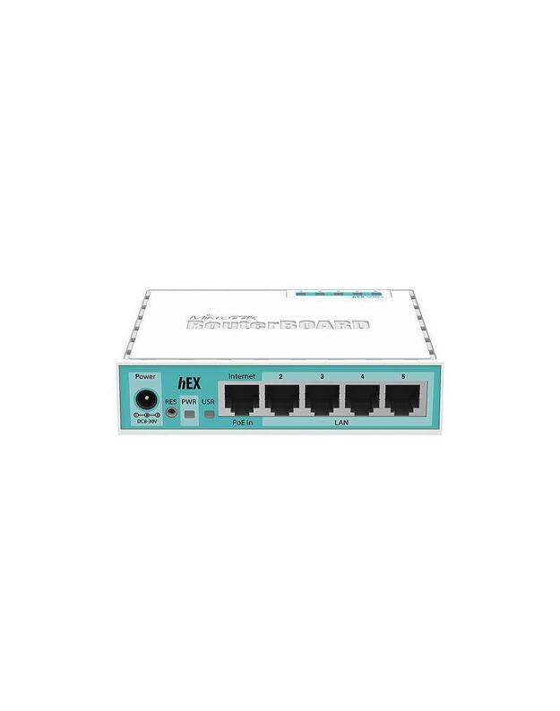 NET ROUTER 10/100/1000M 5PORT/HEX RB750GR3 MIKROTIK