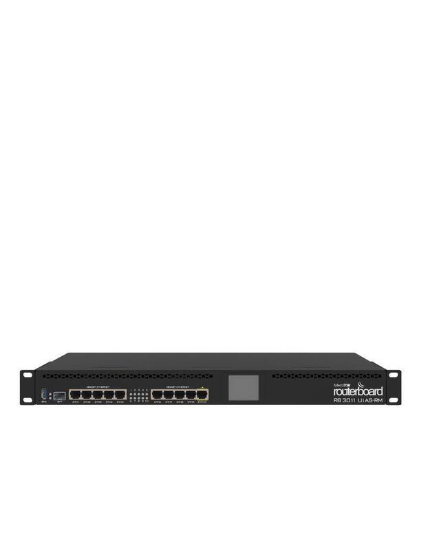 NET ROUTER 1000M 10PORT/1SFP RB3011UIAS-RM MIKROTIK