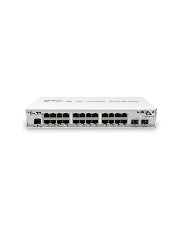 NET ROUTER/SWITCH 24PORT 1000M/CRS326-24G-2S+IN MIKROTIK