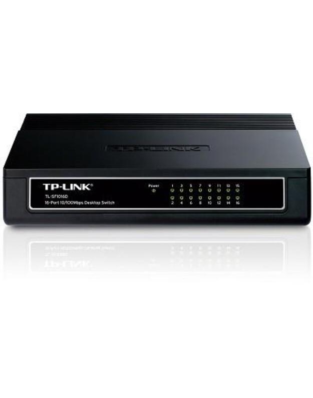 NET SWITCH 16PORT 10/100M/TL-SF1016D TP-LINK