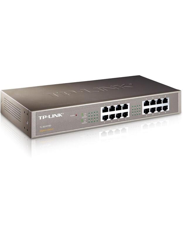 NET SWITCH 16PORT 1000M/TL-SG1016D TP-LINK