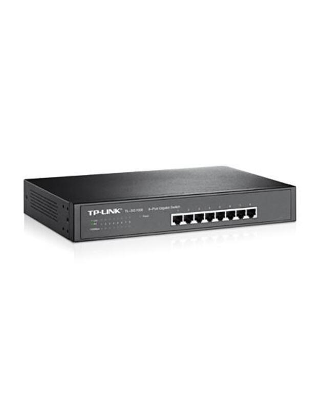 NET SWITCH 8PORT 10/100/1000M/TL-SG1008 TP-LINK