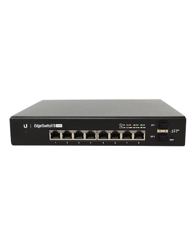 NET SWITCH 8PORT 1000M 2SFP/POE ES-8-150W UBIQUITI