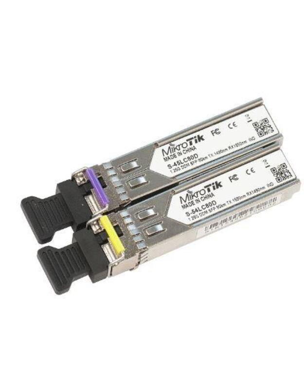 NET TRANSCEIVER SFP/S-4554LC80D MIKROTIK