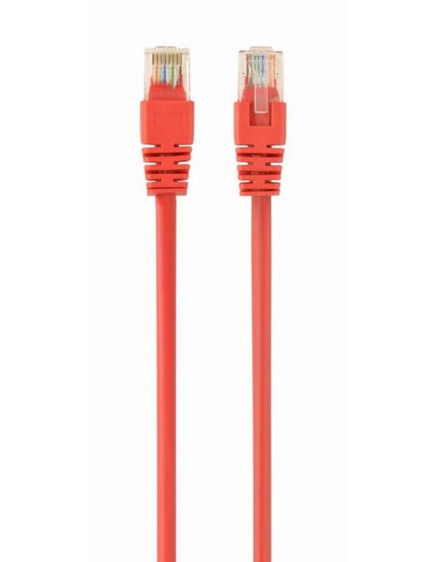 PATCH CABLE CAT5E UTP 0.25M/RED PP12-0.25M/R GEMBIRD