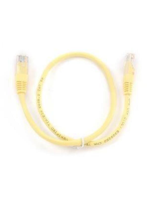 PATCH CABLE CAT5E UTP 0.5M/PP12-0.5M/Y GEMBIRD