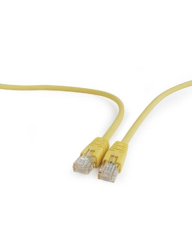 PATCH CABLE CAT5E UTP 1.5M/YELLOW PP12-1.5M/Y GEMBIRD