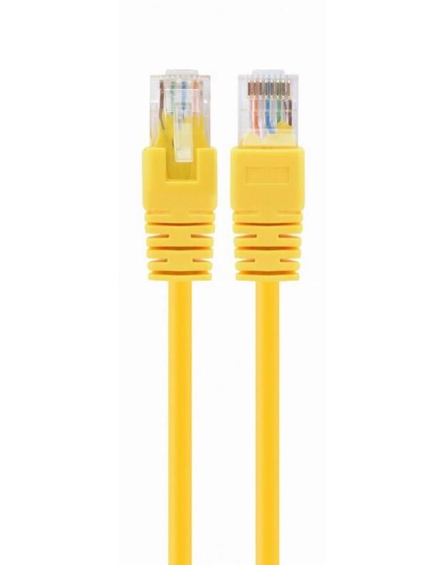 PATCH CABLE CAT5E UTP 3M/YELLOW PP12-3M/Y GEMBIRD