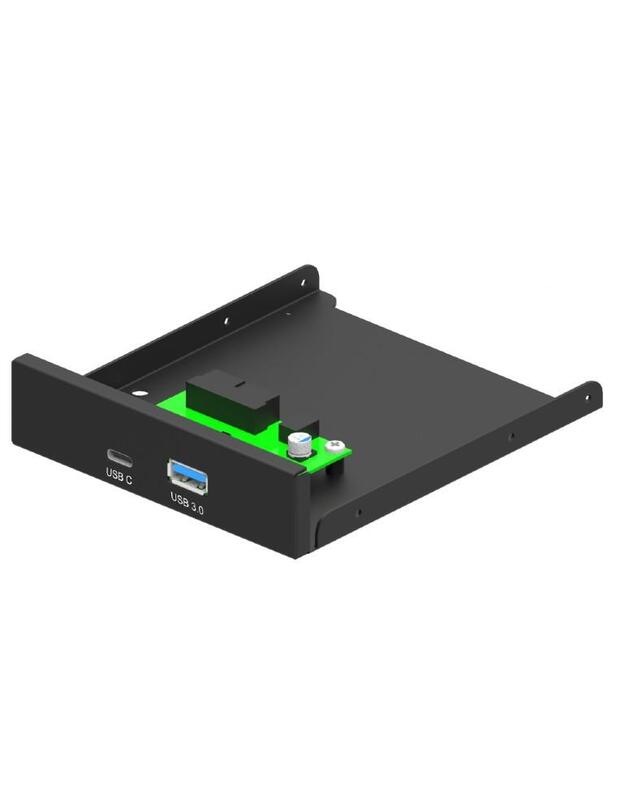 PC Accessory|GEMBIRD|1xUSB 2.0|1xUSB-C|FDI3-U3C-01