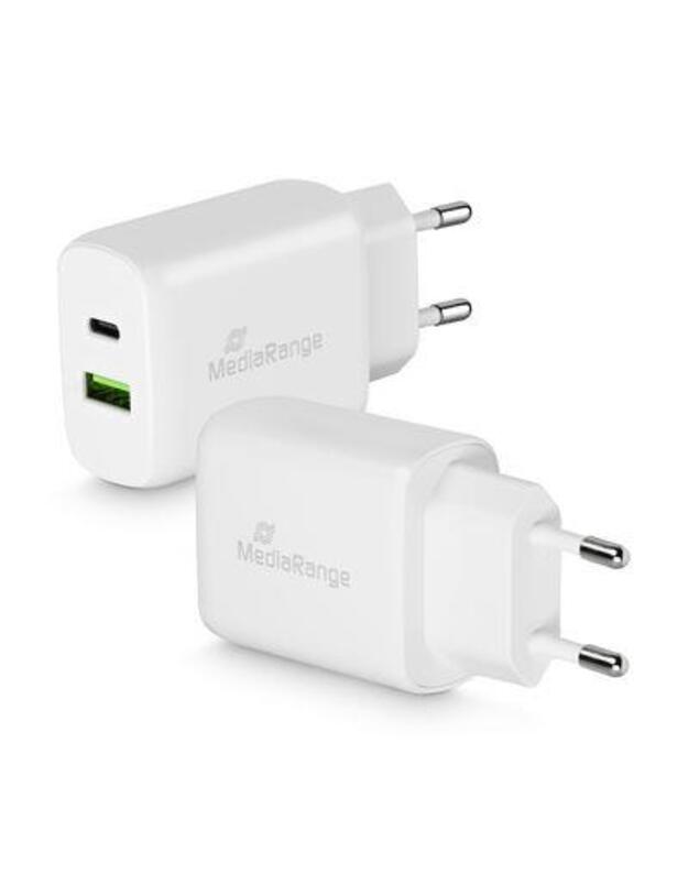 POWER ADAPTER USB/USB-C 25W/MRMA112 MEDIARANGE