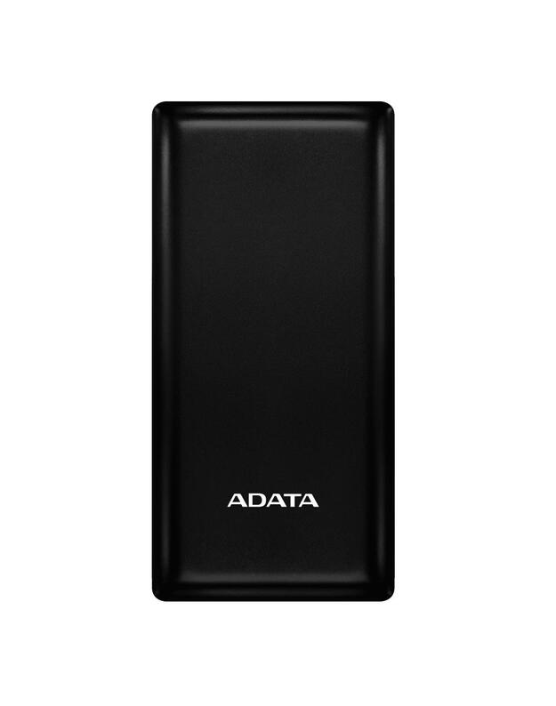 POWER BANK USB 20000MAH BLACK/PBC20-BK ADATA