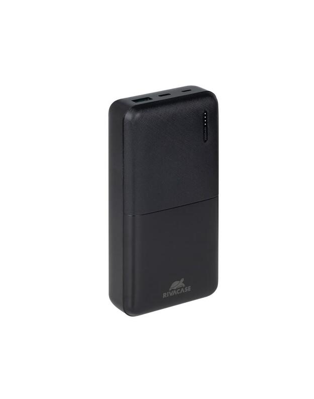 POWER BANK USB 20000MAH/BLACK VA2571 RIVACASE