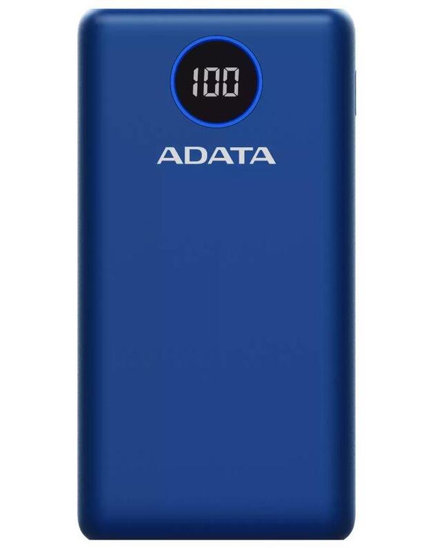 POWER BANK USB 20000MAH BLUE/AP20000QCD-DGT-CDB ADATA