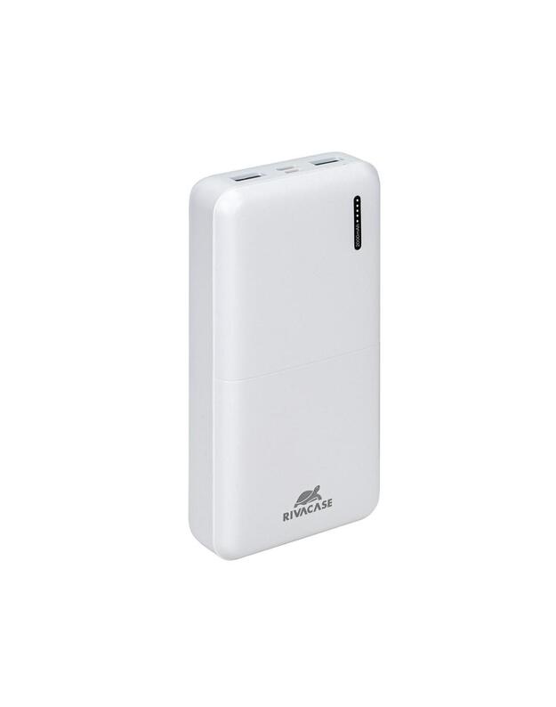 POWER BANK USB 20000MAH/VA2572 WHITE RIVACASE