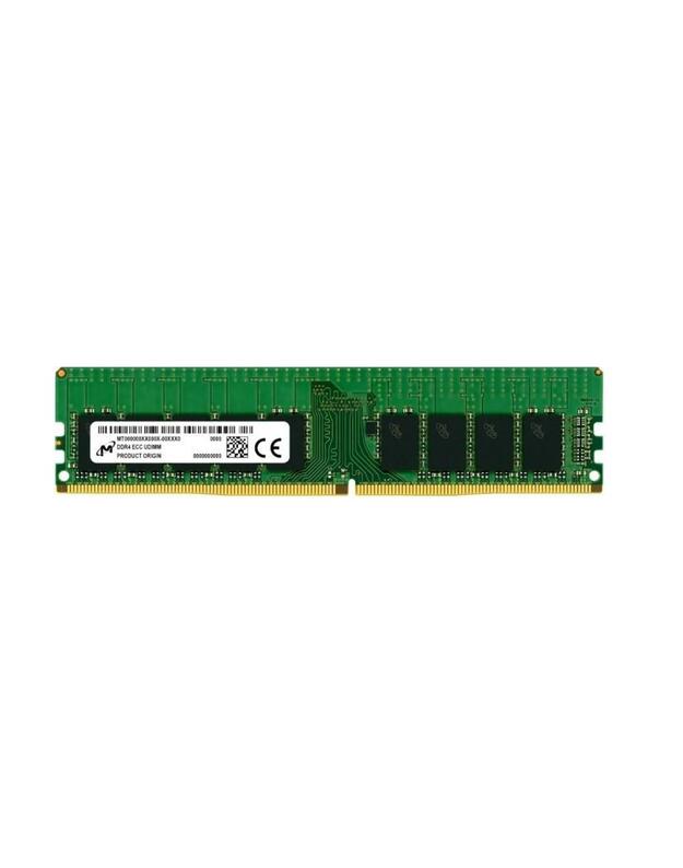 Server Memory Module|MICRON|DDR4|16GB|UDIMM|3200 MHz|CL 22|1.2 V|MTA18ASF2G72AZ-3G2R1R