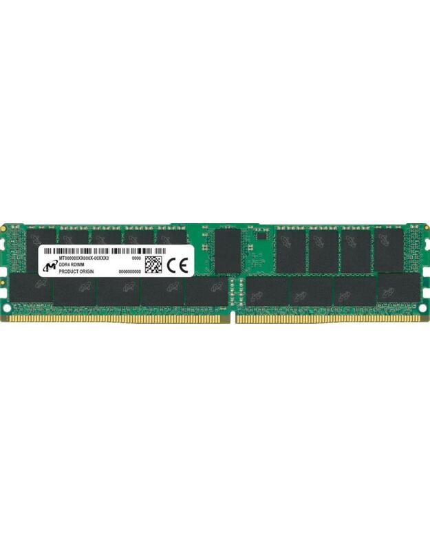 Server Memory Module|MICRON|DDR4|32GB|RDIMM/ECC|3200 MHz|CL 22|1.2 V|MTA18ASF4G72PDZ-3G2R