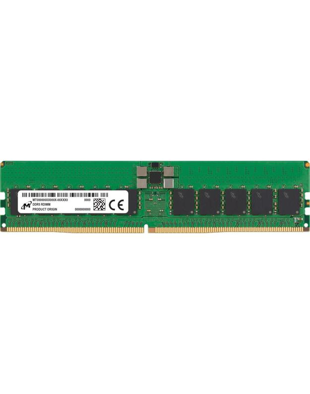 Server Memory Module|MICRON|DDR5|32GB|RDIMM|4800 MHz|CL 40|1.1 V|MTC20F2085S1RC48BA1R